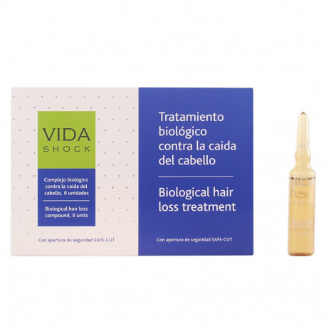 LUXANA VIDA SHOCK anticaída estuche 6 ampollas x 10 ml