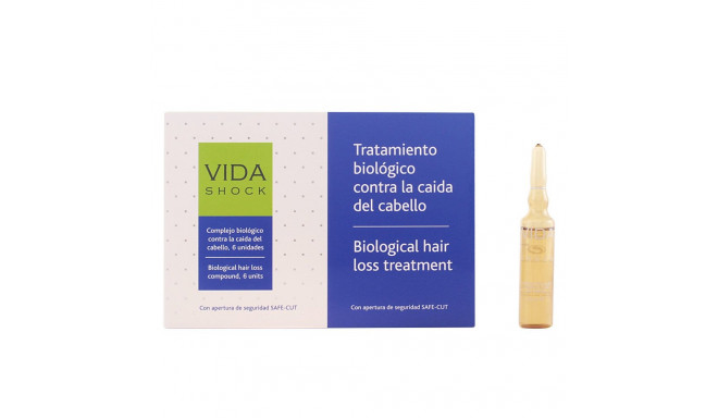 LUXANA VIDA SHOCK anticaída estuche 6 ampollas x 10 ml