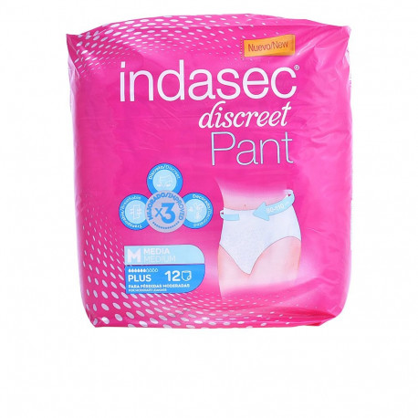 Indasec püksmähkmed PANT PLUS keskmine suurus 12tk