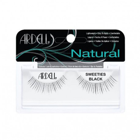 ARDELL NATURAL pestañas #sweeties black 1 u