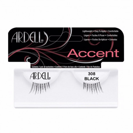 ARDELL ACCENT pestañas #308-black 1 u