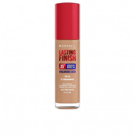 RIMMEL LONDON LASTING FINISH hydration boost SPF20 #203-True Beige 30 ml