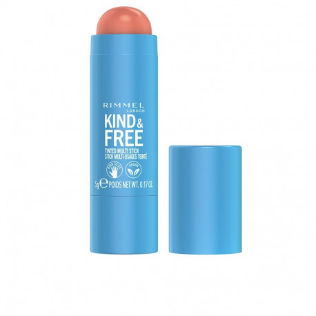 Rimmel London tooniv mitmeotstarbeline pulk Kind & Free #002-peachy cheeks 5gr