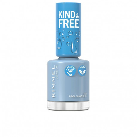 Rimmel London küünelakk Kind & Free #152-tidal wave, sinine
