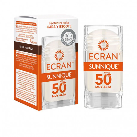 Ecran päikesekaitsepulk Sunnique näole ja dekolteele SPF50+ 30ml