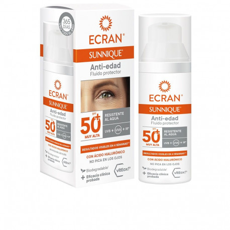 ECRAN SUNNIQUE vananemisvastane näopäikesekaitsekreem SPF50+ 50ml