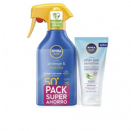 NIVEA SUN PROTEGE&HIDRATA PISTOLA SPF50 270 ML PACK 2 pz