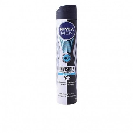 NIVEA MEN BLACK & WHITE ACTIVE desodorante vaporizador 200 ml