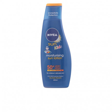 Nivea Sun laste päikesekaitsekreem niisutav veekindel SPF50+ 200ml