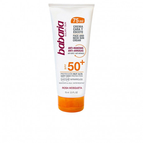 BABARIA SOLAR CARA&ESCOTE fluido anti-manchas SPF50+ 75 ml
