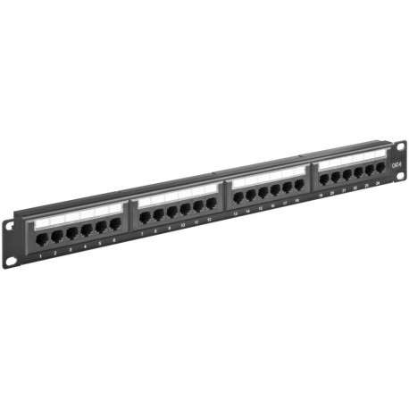 Paneel RJ45 Cat6 24 port, varjestamata