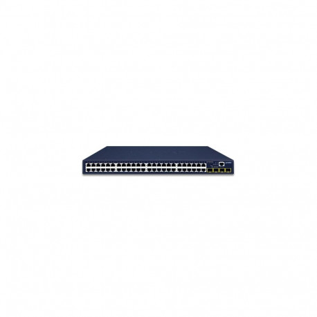IPv4/IPv6, 48-Port 10/100/1000T  + 4-Port 100/1000X SFP L2/L4 /SNMP Manageable Gigabit Ethernet Swit