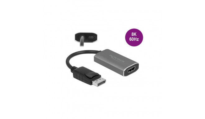 Üleminek DisplayPort (M) - HDMI (F), 8K, DP 1.4, HDR, Active