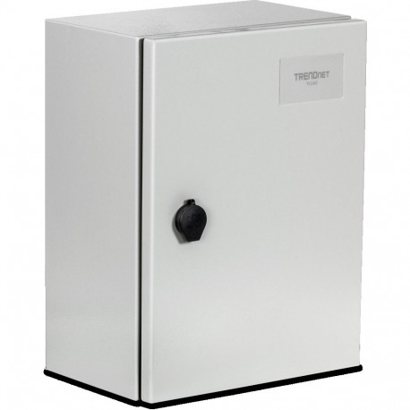 Outdoor IP66 Steel Enclosure with Lockable Hinged Door