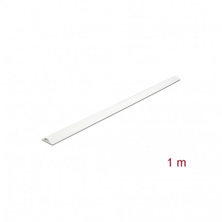 Kaablikaitse põrandale 1.0m, valge, 30x8mm