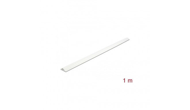 Kaablikaitse põrandale 1.0m, valge, 30x8mm