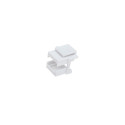 BKT insert - for adaptor SC simplex, LC duplex, for 19´´ modular crossing panel, white