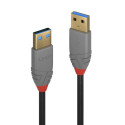 USB 3.0 kaabel A - A 2.0m, ANTHRA