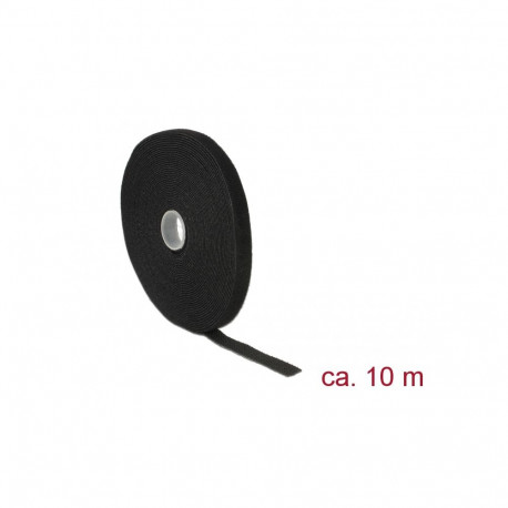 Takjapael rullis 13mm x 10.0m HOOK and LOOP, must