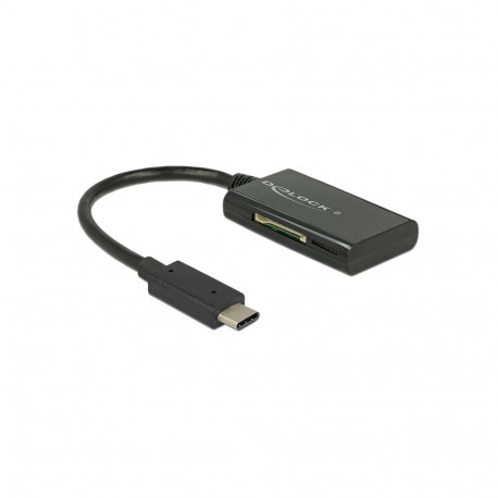 Delock USB 3.1 Gen 1 Card Reader USB Type-C™ male 4 Slots