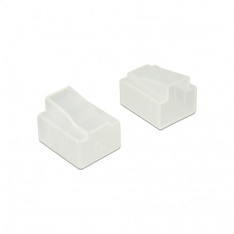 Delock Dust Cover for RJ45 plug 10 pieces transparent