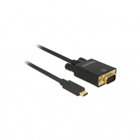 Delock Cable USB Type-C™ male > VGA male (DP Alt Mode) Full HD 1080p 2 m black