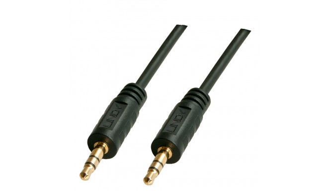 3.5mm kaabel 2.0m, must, PREMIUM