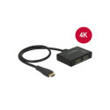 HDMI splitter, 1 sisse/ 2 välja, USB toide, 4K30Hz