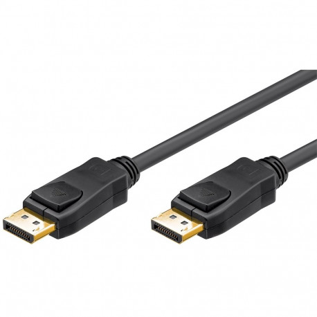 DisplayPort kaabel 1.0m, 1.2, 4K 4096x2160@60Hz, must