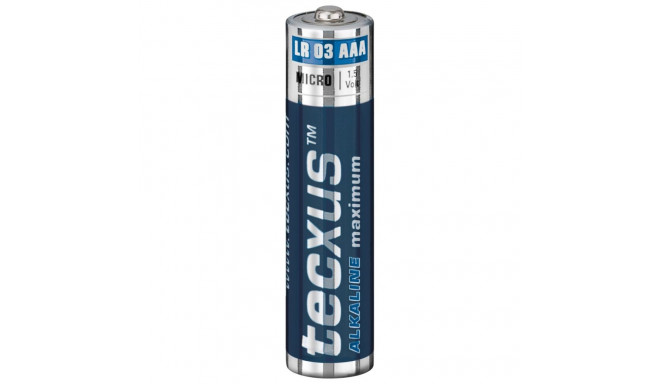 Patarei AAA Alkaline manganese 1,5V LR03, Tecxus
