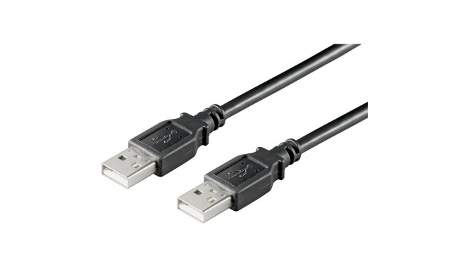 USB 2.0 kaabel A - A 3.0m, must