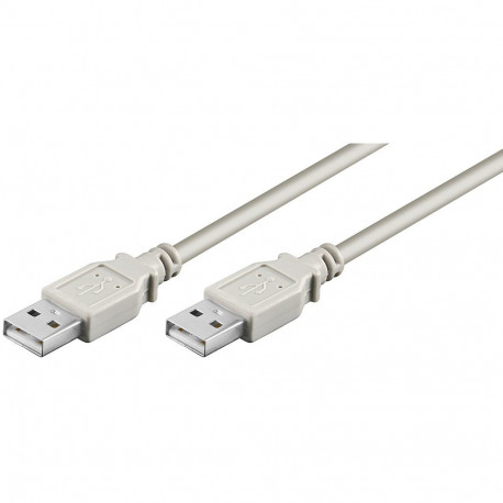 USB 2.0 kaabel A - A 1.8m, hall