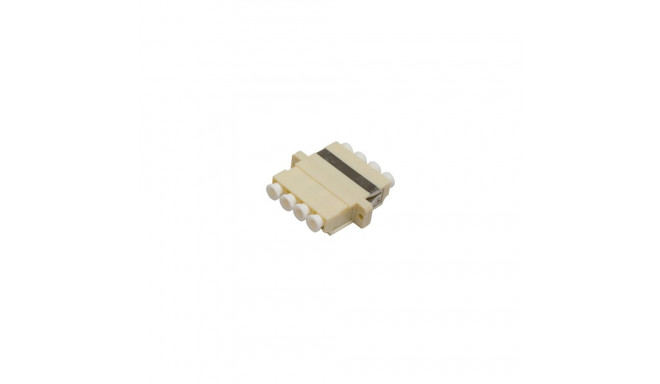 FO adapter multimode LC quad beez
