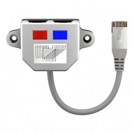 UTP 10/100 pordi jagaja: 1:1