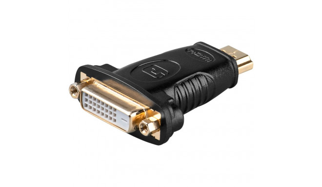 Üleminek HDMI (M) - DVI-D (F), kullatud