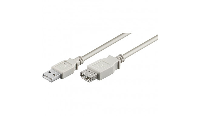 USB Verl AA 060 HiSpeed grey 0.6m