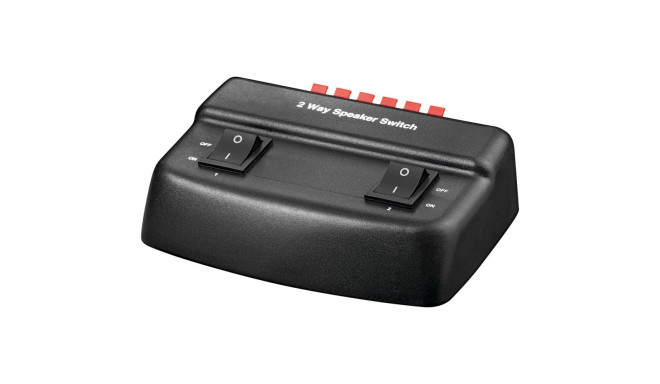 Audio switch kõlaritele, 2 sisendit - 1 väljund