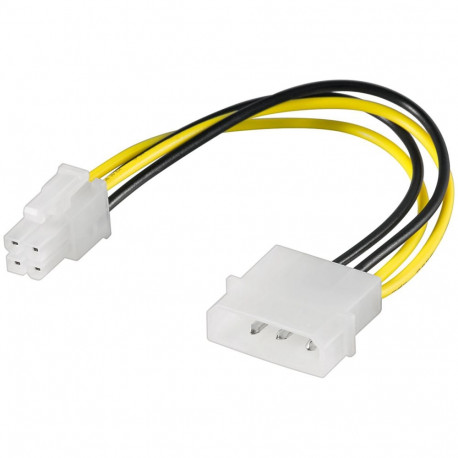 Internal Power supply cable 5,25 plug -> P4 plug