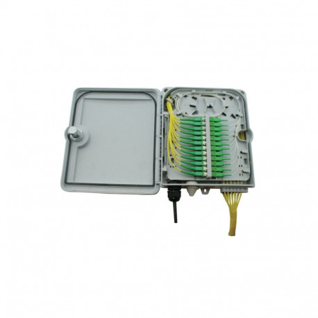IP Rated Wall Box Grey 7035 IP65 12 Port (SCS) UNLOADED