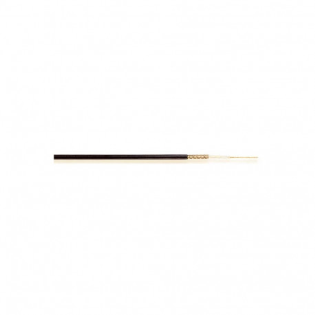 Koaksiaalkaabel RG174 50R must 2,8mm 100m/rull