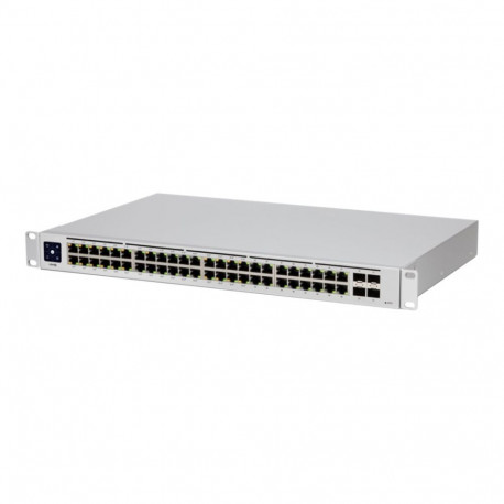 Ubiquiti USW-48-POE UniFi hallatav lüliti gen2 32x gigabit POE+ porti / 16x gigabit POE porti / 4x S