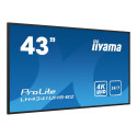 IIYAMA LH4341UHS-B2 43-tolline 3840x2160 4K UHD IPS paneel 1-protsendiline haze horisontaalne ja ver