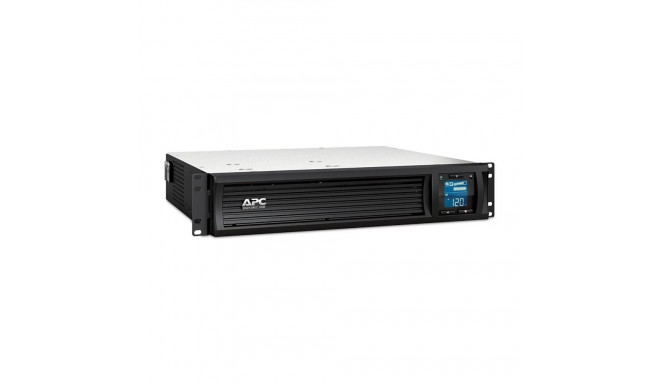 APC Smart-UPS C UPS rack-mountable AC 230V 600Watt 1000VA USB serial output connectors 4 2U Black wi