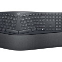 LOGITECH ERGO K860 Keyboard wireless 2.4 GHz Bluetooth 5.0 Nordic (PAN)