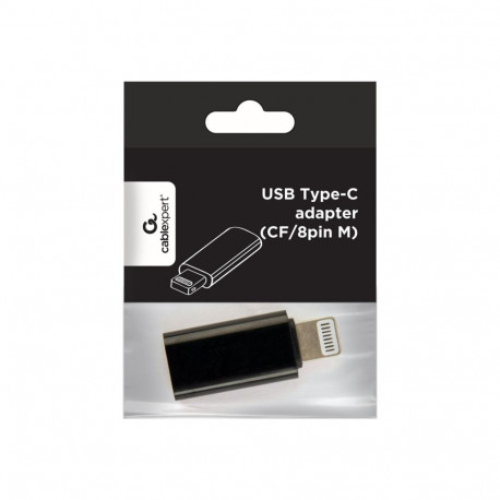 GEMBIRD USB Type-C adapter A-USB-CF8PM-01 CF/8 pin M, must