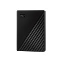 WD My Passport 4TB kaasaskantav kõvaketas USB3.0 USB2.0 ühilduv must jaemüük