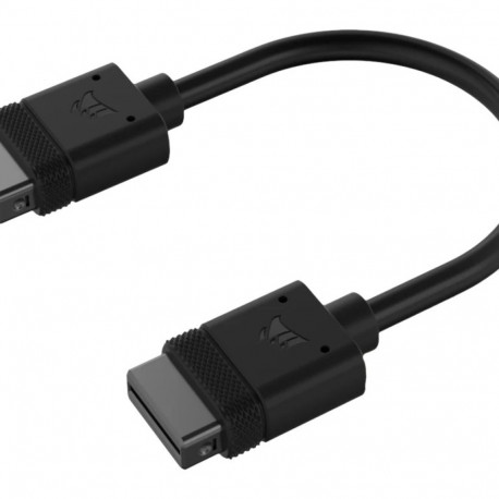 CORSAIR iCUE LINK Cable 2x 100mm with Straight connectors Black