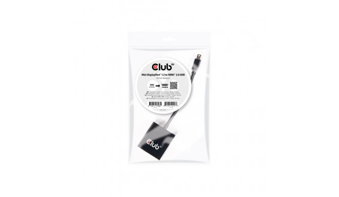 CLUB 3D MINI DP 1.2 >HDMI2.0 4K kott