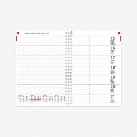 Kalendrisisu UNIKA Spirex Nädal 2026a.