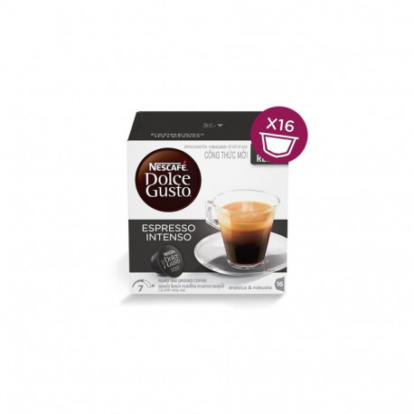 Nescafe Dolce Gusto Espresso Intenso Coffee, 16 capsules
